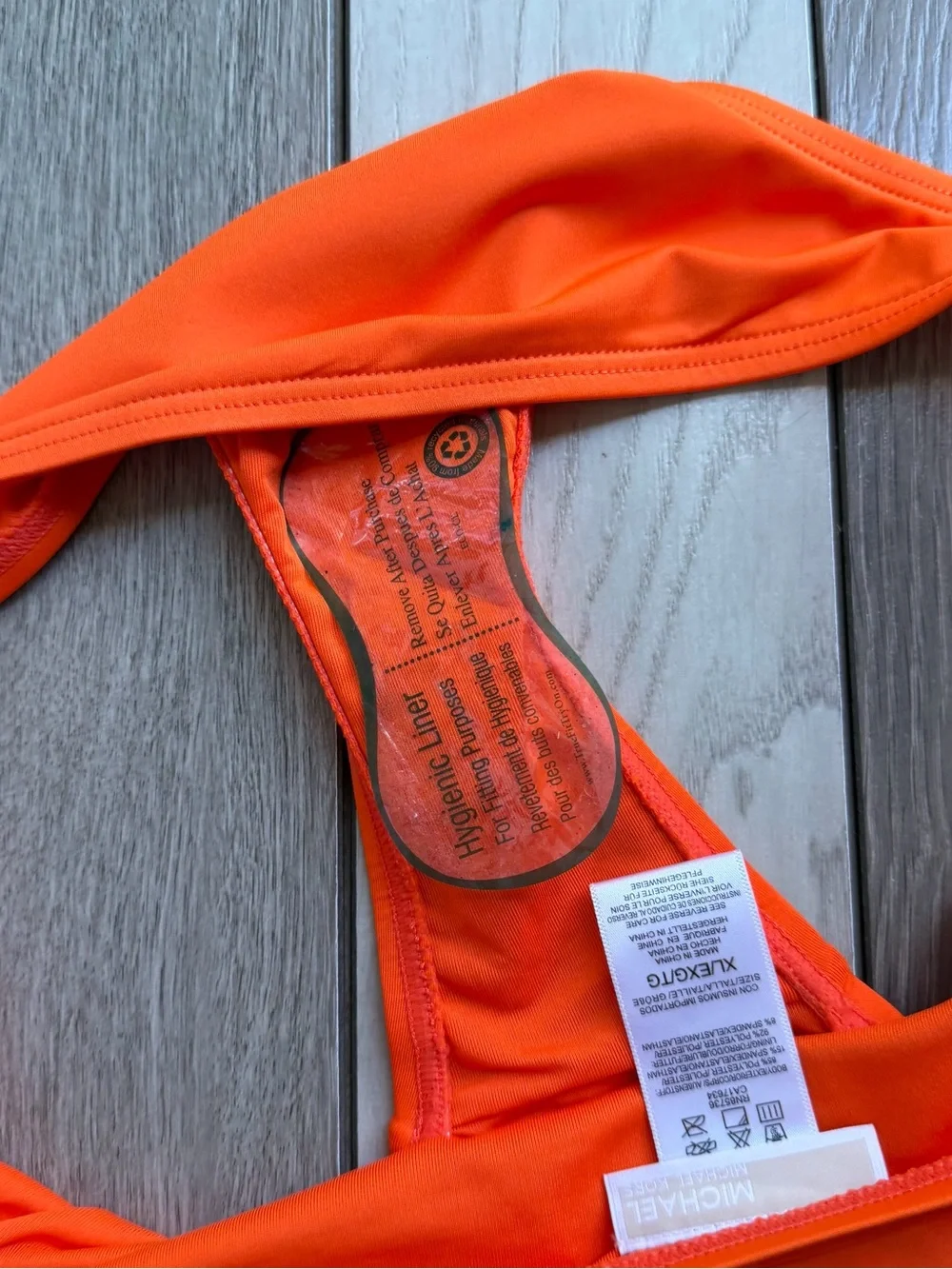 Michael Kors Vibrant Orange Women's Bikini Bottom